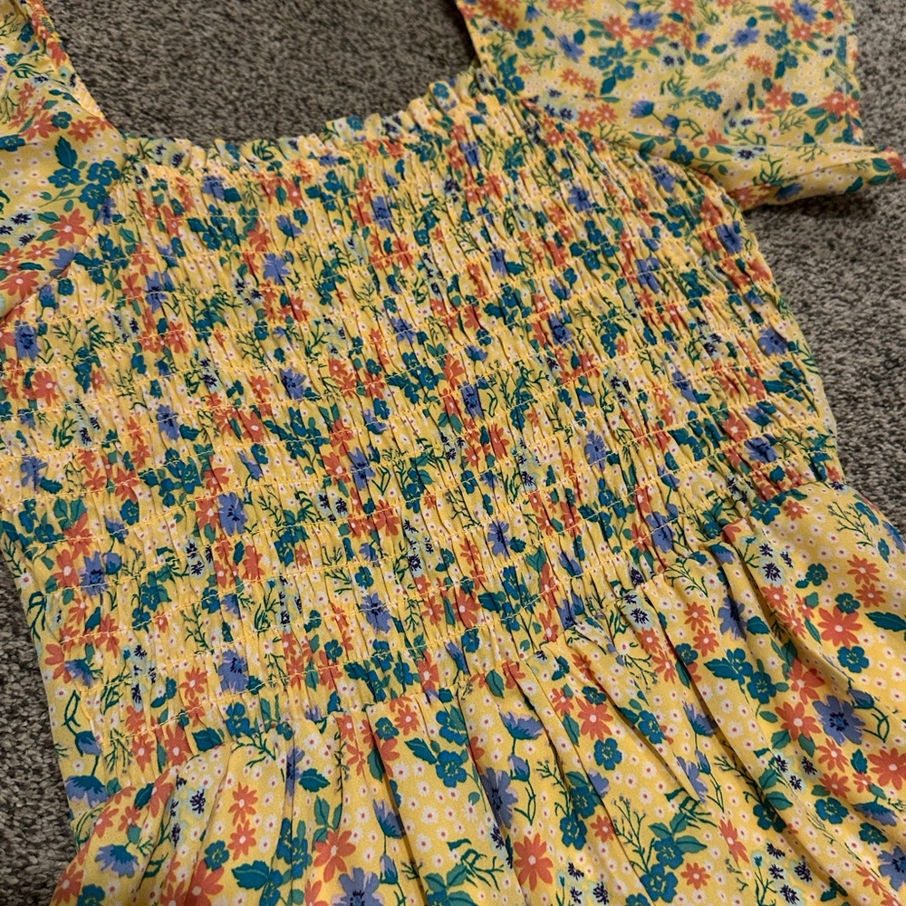 Sienna Sky Floral Yellow Dress - Picture 11 of 13
